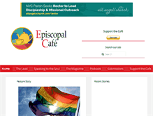 Tablet Screenshot of episcopalcafe.com